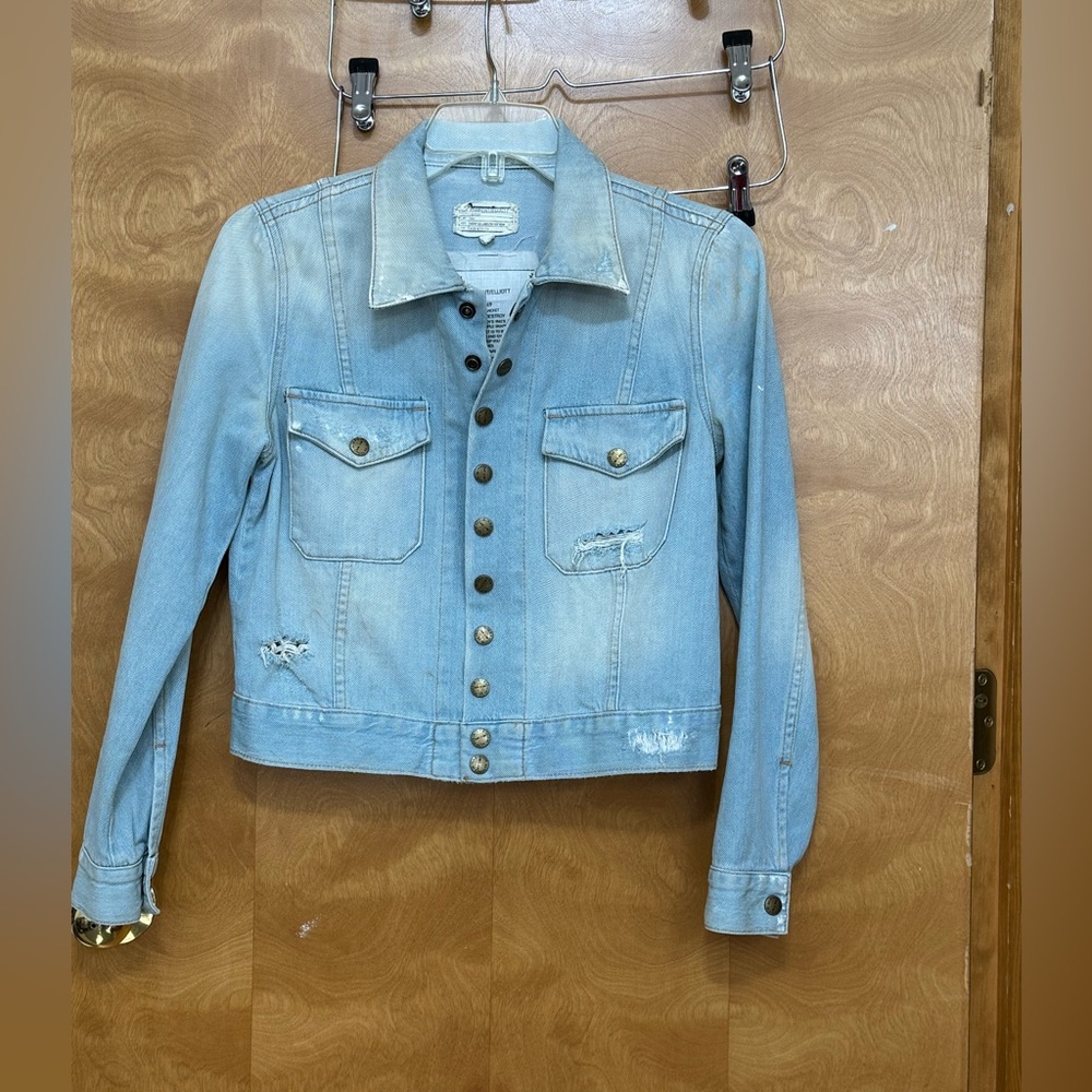 New Current/Elliot Parlor Destroyed A LITTLE BOY’S 1960’s Jean Jacket